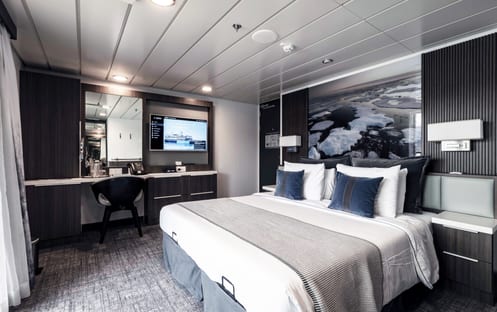 AE Expeditions, SYLVIA EARLE, Balcony Stateroom Superior 616, Richard IAnson-1